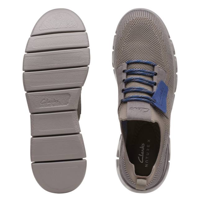 Zapatillas Clarks Nature X Lo Hombre Gris | CLK529JPF