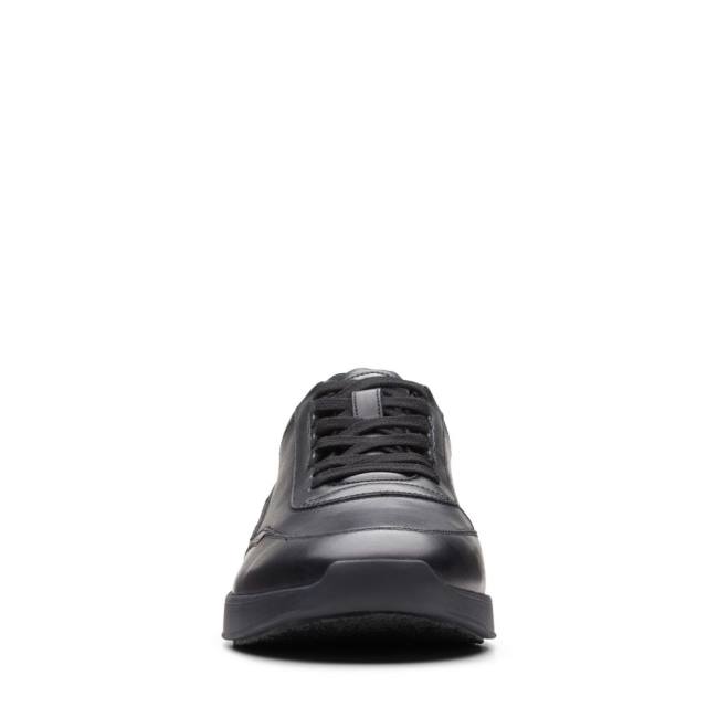 Zapatillas Clarks Race Lite Lace Hombre Negras | CLK731DPA