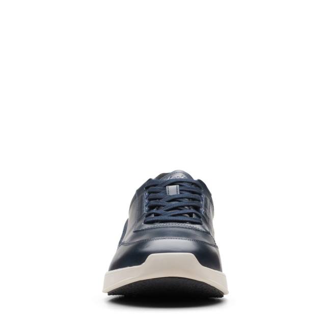 Zapatillas Clarks Race Lite Lace Hombre Azul Marino | CLK813YRG