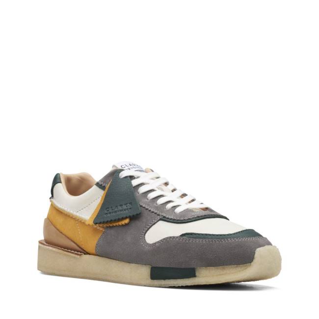 Zapatillas Clarks Tor Run Hombre Gris | CLK095QZW