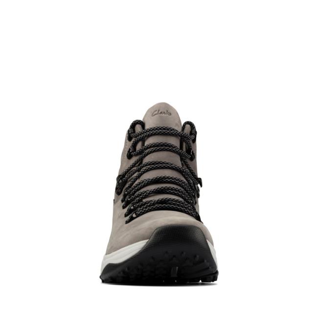 Zapatillas Clarks Tri Path Hi GORE-TEX Hombre Gris | CLK573UXN