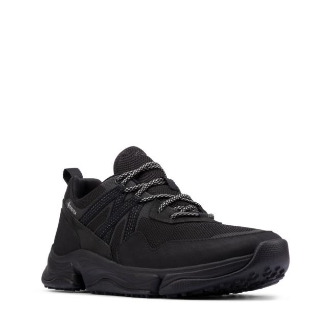 Zapatillas Clarks Tri Path Trek GORE-TEX Hombre Negras | CLK756ZVJ