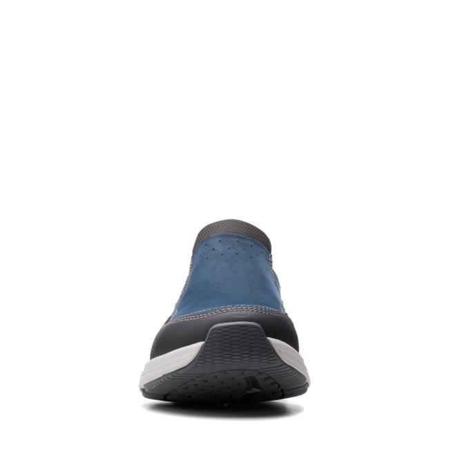 Zapatillas Clarks Wave 2.0 Edge Hombre Azul Marino | CLK980SZD